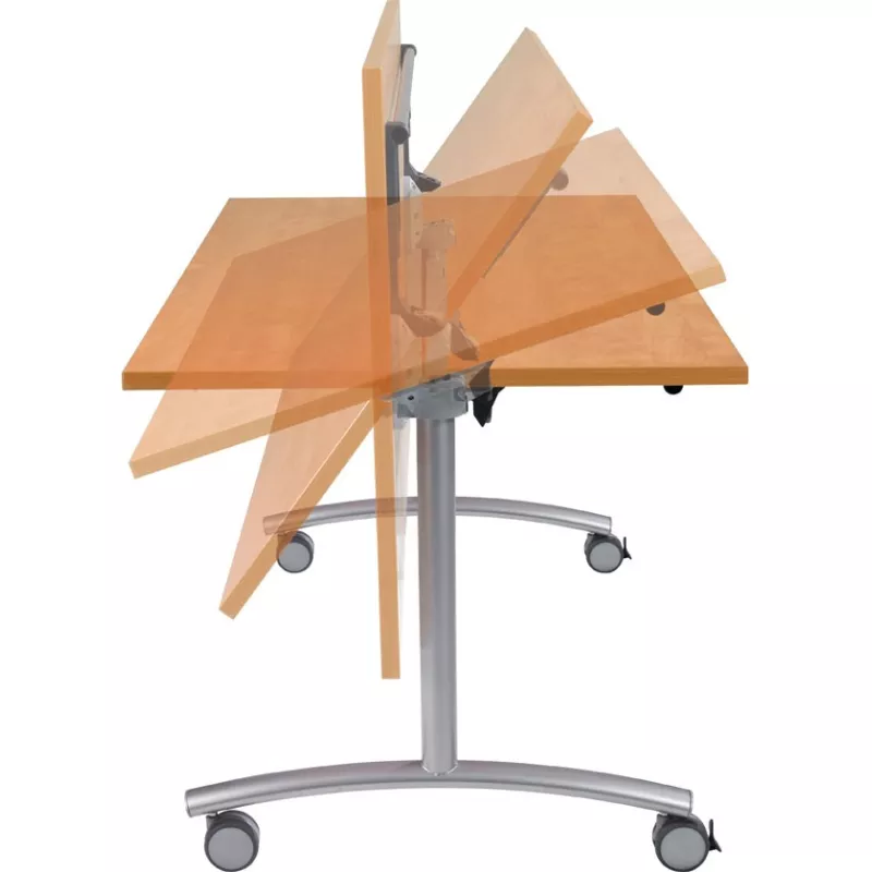 ABATTANTES│Table abattante rectangulaire Profondeur 80 cm