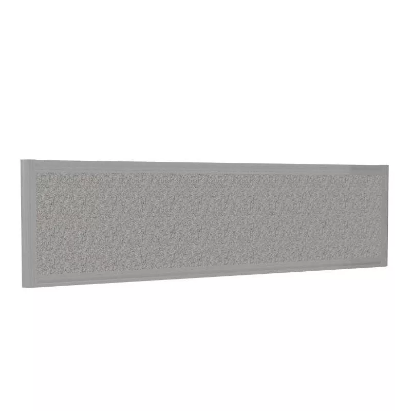 LUCIEN│Panneau écran acoustique en tissu gris clair