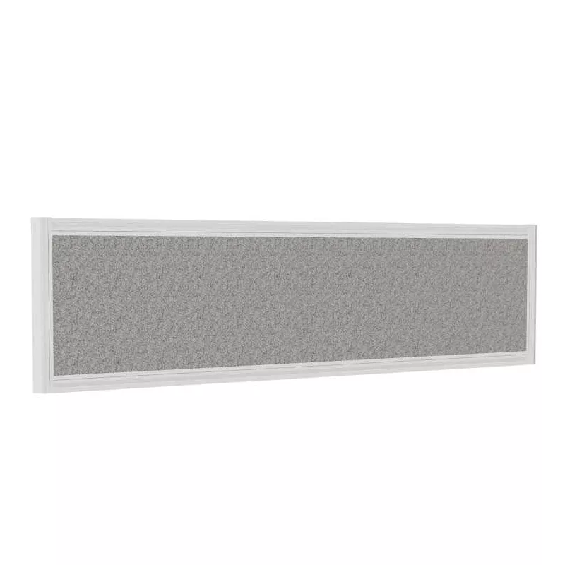 LUCIEN│Panneau écran acoustique en tissu gris clair