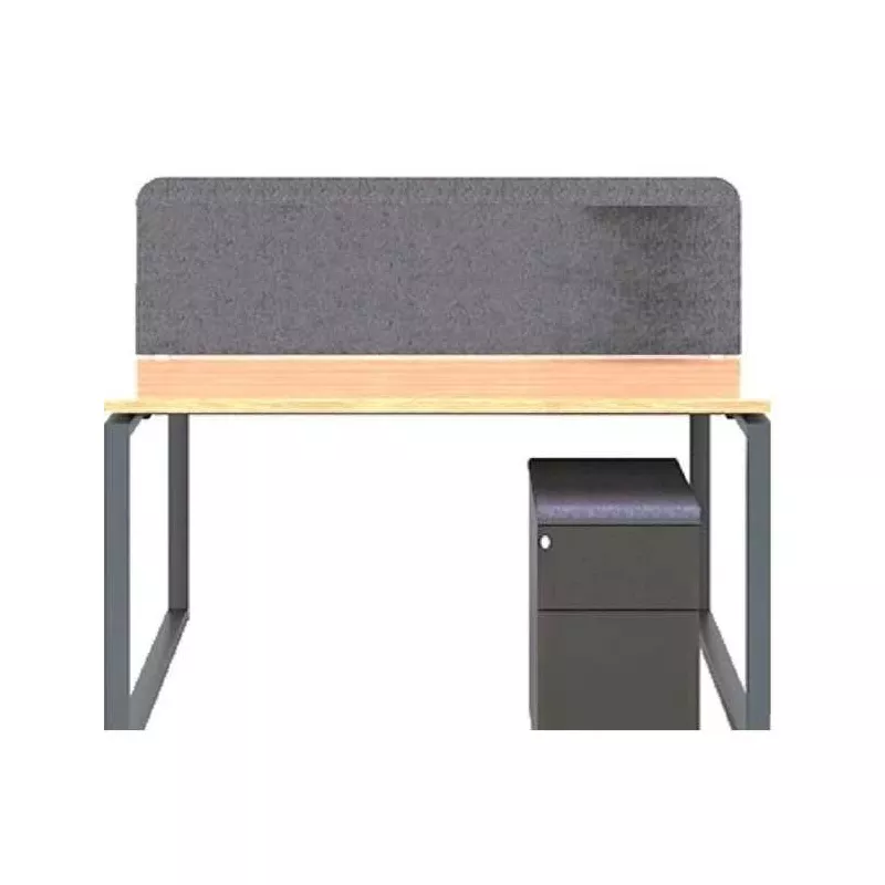TWINS│Panneau écran standard en tissu gris clair
