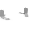 SOLANGE│Jeu de 2 pieds fixes