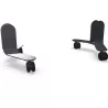 SOLANGE│Jeu de 2 pieds sur roulettes