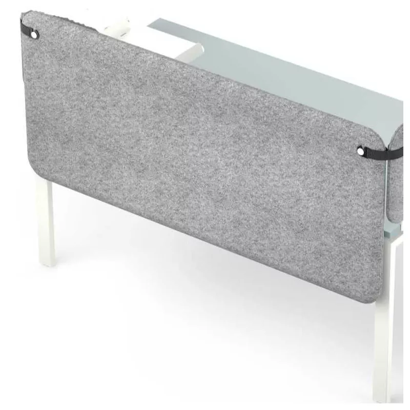 SOLANGE│Panneau écran et voile de fond acoustique H 70 cm