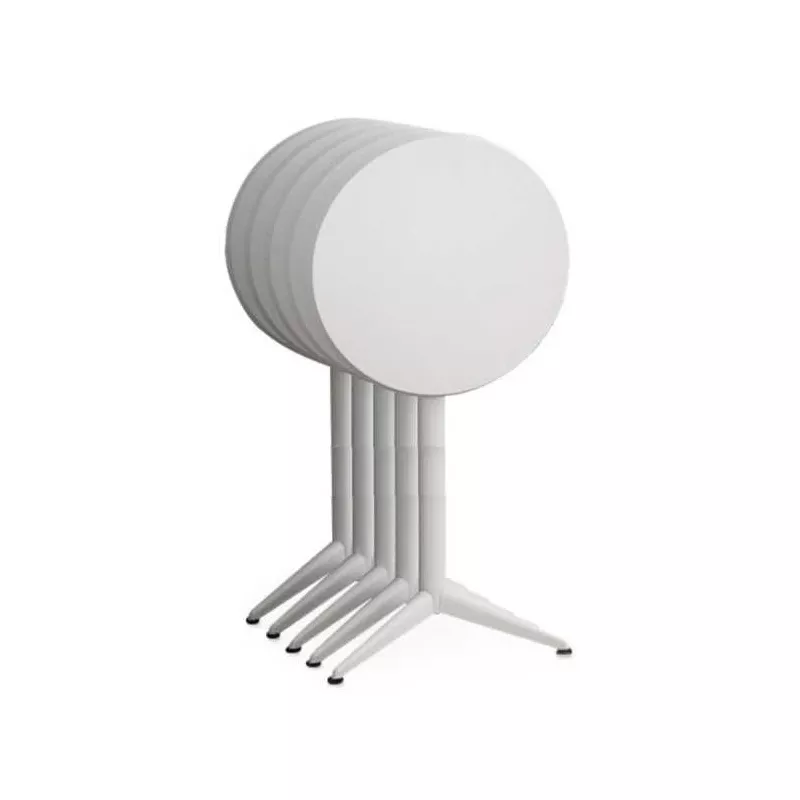 IRIS│Table H 110 cm Plateau rond ø 60 cm Outdoor rabattable