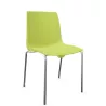RIO│Lot de 3 chaises de collectivité coque