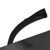 EOL│Gaine souple zippé H 75 cm noire