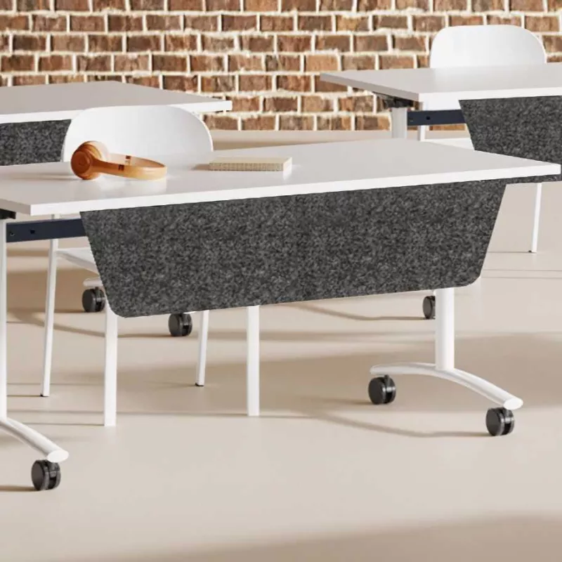 ABATTANTE│Voile de fond rabattable pour tables abattantes