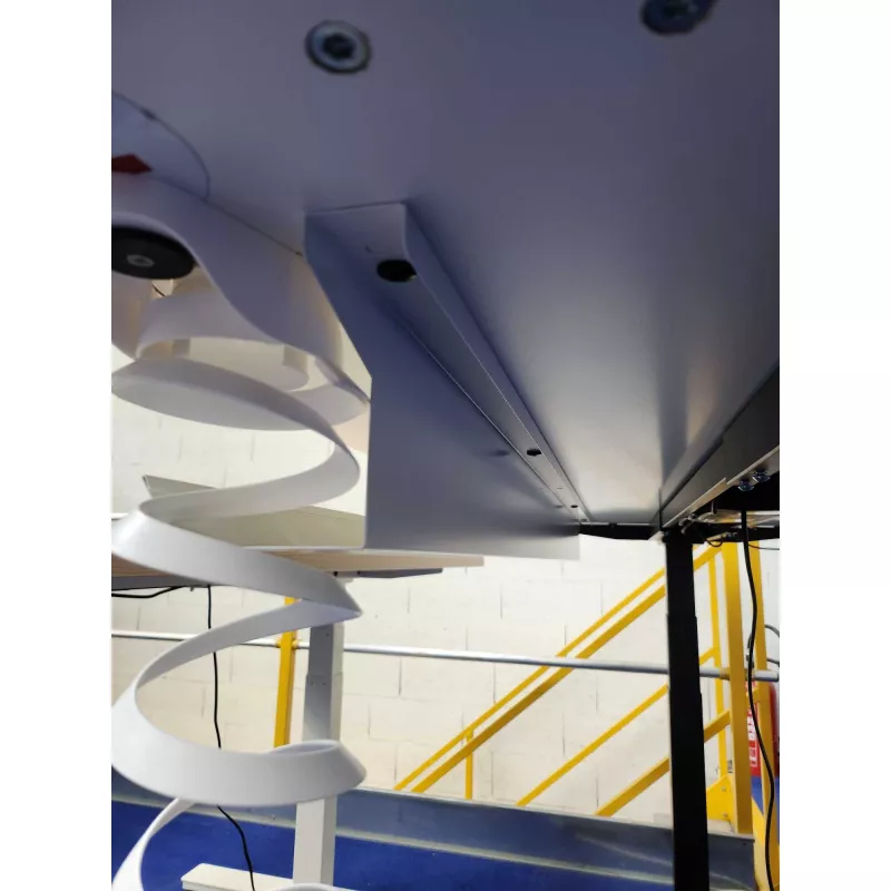 EOL│Goulotte électrification sous bureau