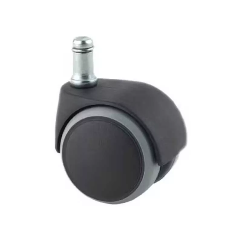 BURO│Jeux de 5 Roulettes ø50 mm en charge pour sols durs (parquets, carrelages)