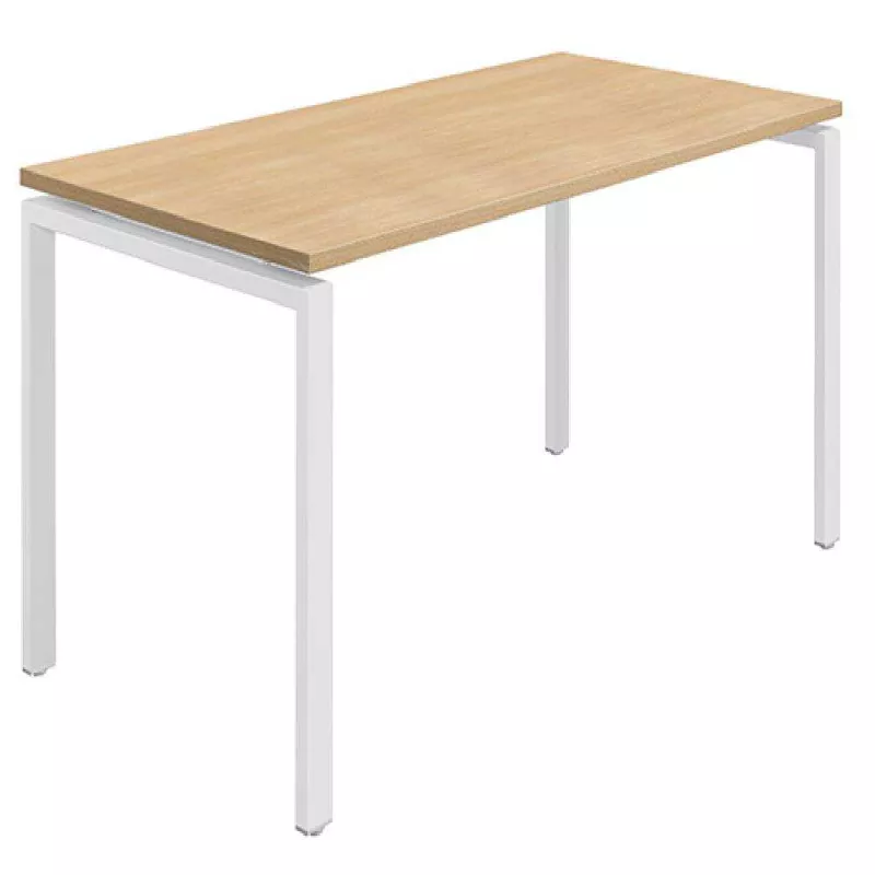 CONECT│Bureau droit pied arche acier Profondeur 60 cm