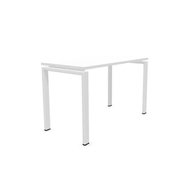 CONECT│Bureau droit pied arche acier Profondeur 60 cm
