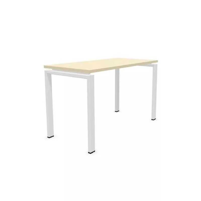 CONECT│Bureau droit pied arche acier Profondeur 60 cm