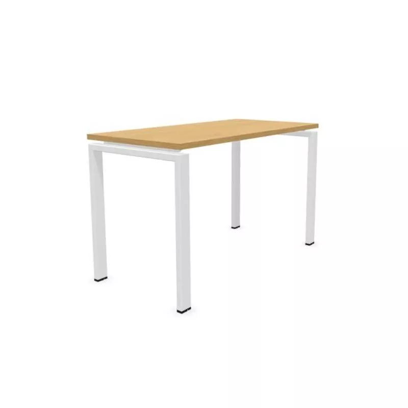 CONECT│Bureau droit pied arche acier Profondeur 60 cm