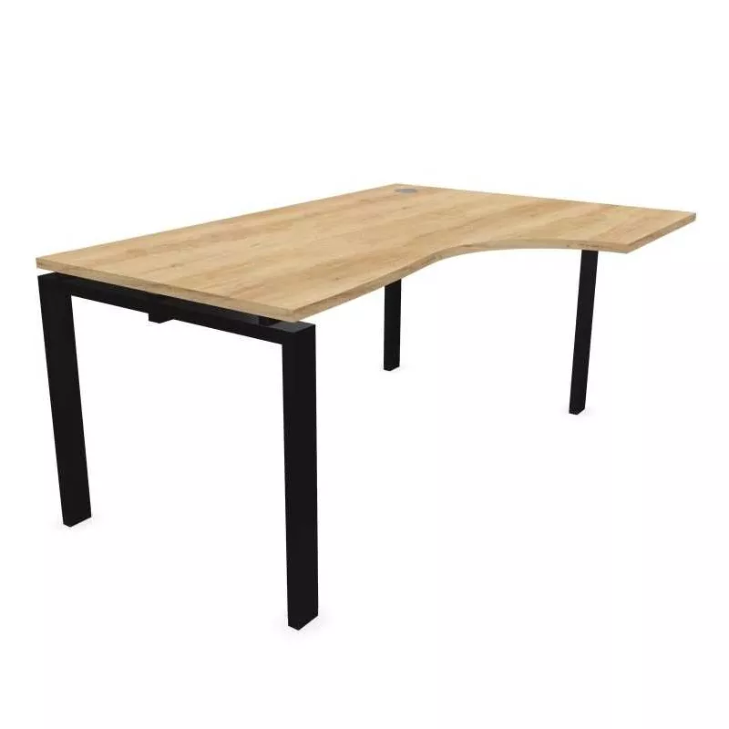 ASTRO│Bureau compact 90° avec retour