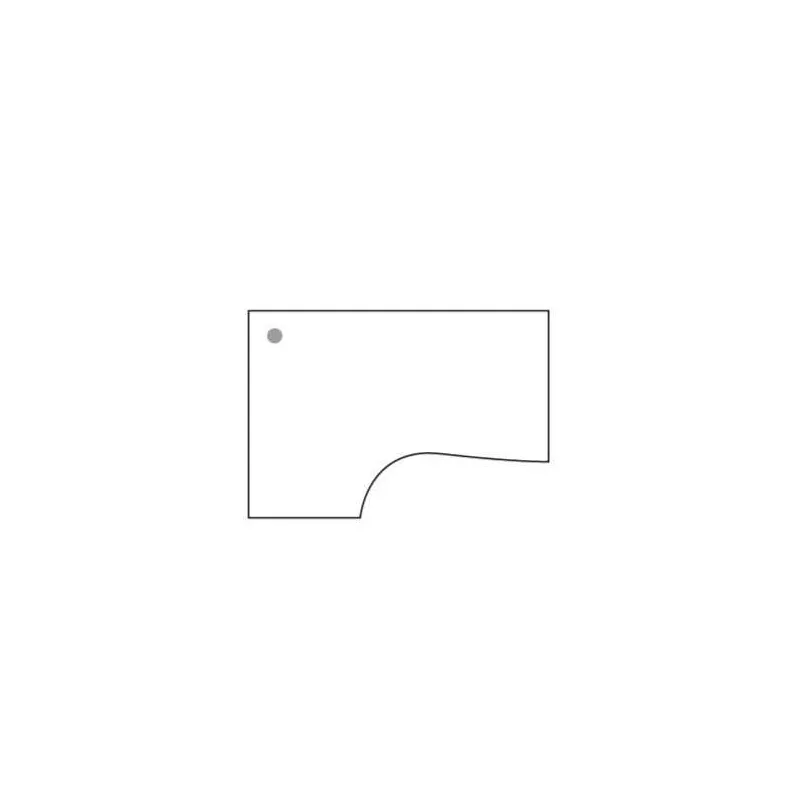 PARTAGE│Bureau compact avec retour 90°