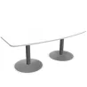 ENSEMBLE│Table tonneau│L200xP100│2 pieds│6-8 personnes