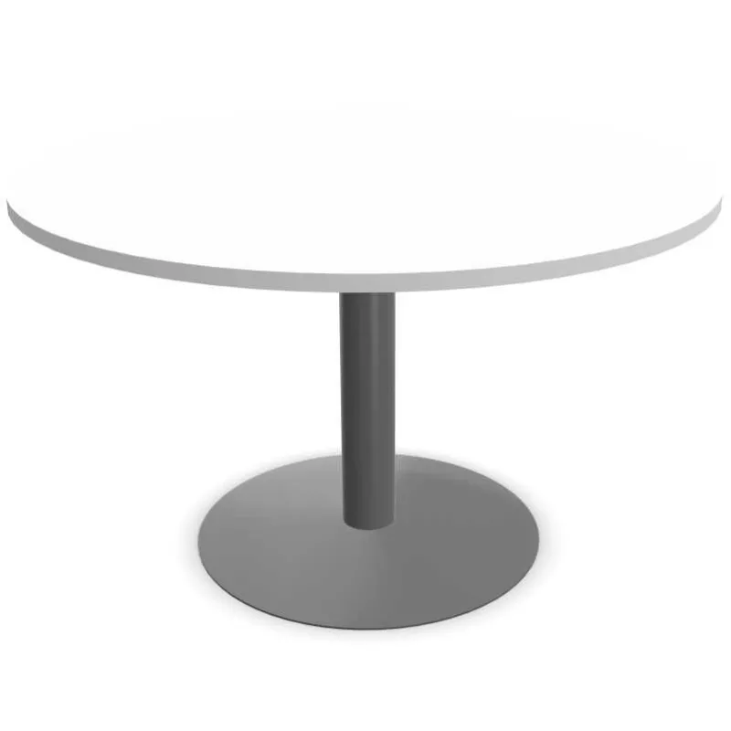 ENSEMBLE│Table ronde pied central│120 cm│ 4-5 personnes