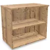 QUIETUDE│Étagère ouverte Largeur 80 cm x Hauteur 72-104 ou 201 cm
