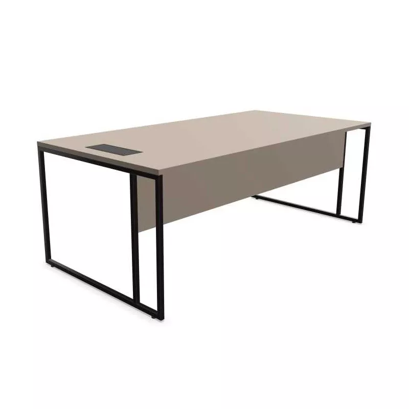 STRICTO│Bureau Direction droit pied ruban avec top access