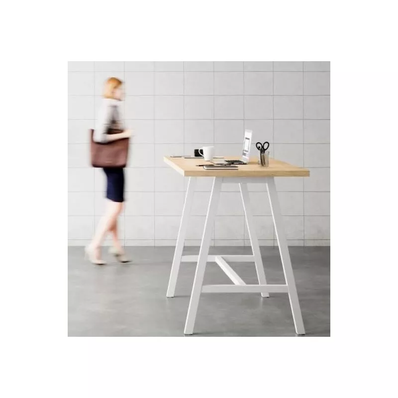 COHESION HAUTE│Table de réunion plateau 38 mm