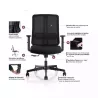 ELYSON│Fauteuil de travail avec accoudoirs et placet réglable