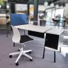COCCINELLE│Siège opératif réglable en hauteur - assise pivotante