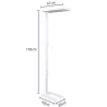 MAUL│Lampadaire LED MAULjuvis capteur réglable - blanc