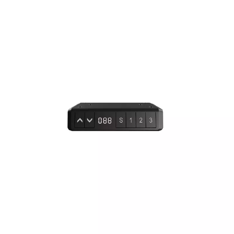 LUTZ 2 épaisseur 25MM│Bureau électrique simple motorisation - 3 mémoires de position - USB A+C