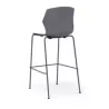 NO FRILL│Tabouret polypropylène structure graphite 7 coloris à choix