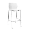 NO FRILL│Tabouret polypropylène structure chromée 7 coloris à choix