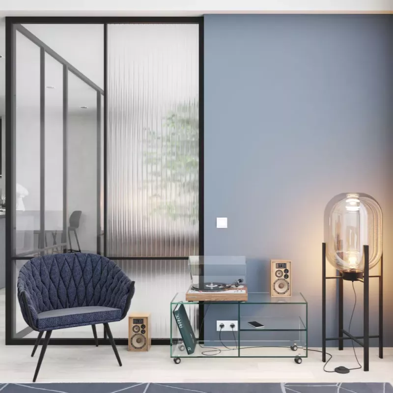 GEMINI │Lampadaire │Clair│H 90 cm