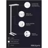 MAUL│Lampadaire LED MAULjuvis capteur réglable - Noir