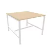ASTROLITE HAUTE│Table polyvalente carrée 140x143x105cm
