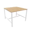 ASTROLITE HAUTE│Table polyvalente carrée 140x143x105cm