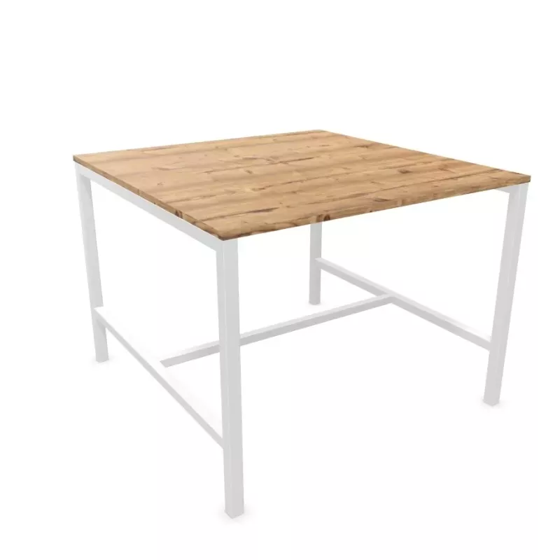 ASTROLITE HAUTE│Table polyvalente carrée 140x143x105cm