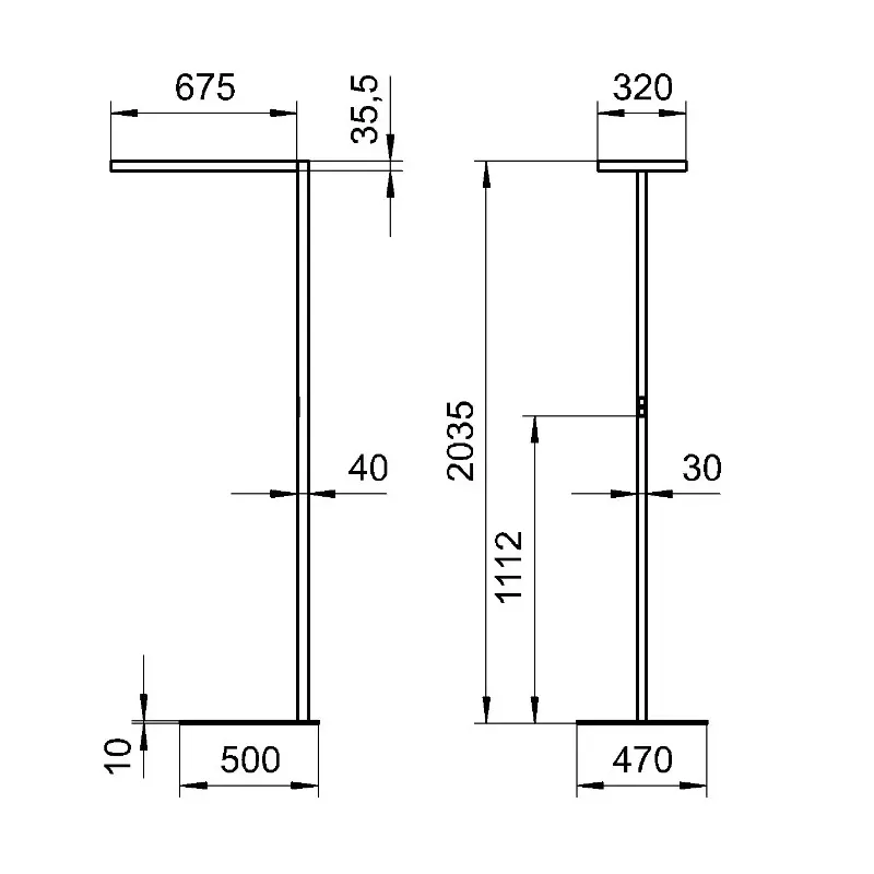 WALDMANN│LAVIGO LED - DPS 14000/840/R/G2 - 93 W / 14050 lm - BLANCHE