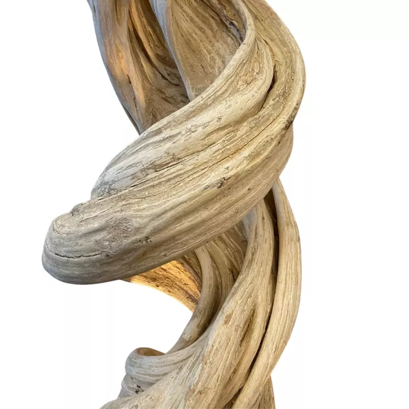 VEGETALIGHT│Lampe décorative végétale Liane - bois flotté