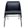 Sitag Chauffeuse en Cuir noir
