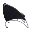 Sitag Chauffeuse en Cuir noir