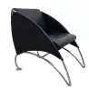 Sitag Chauffeuse en Cuir noir