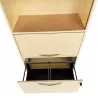 SITAG│Armoire│ Longueur 80 profondeur 40 cm│Niche ouvert-Clapet-Dossier suspendu│Erable