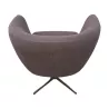 Chauffeuse Save 1 place en tissu marron