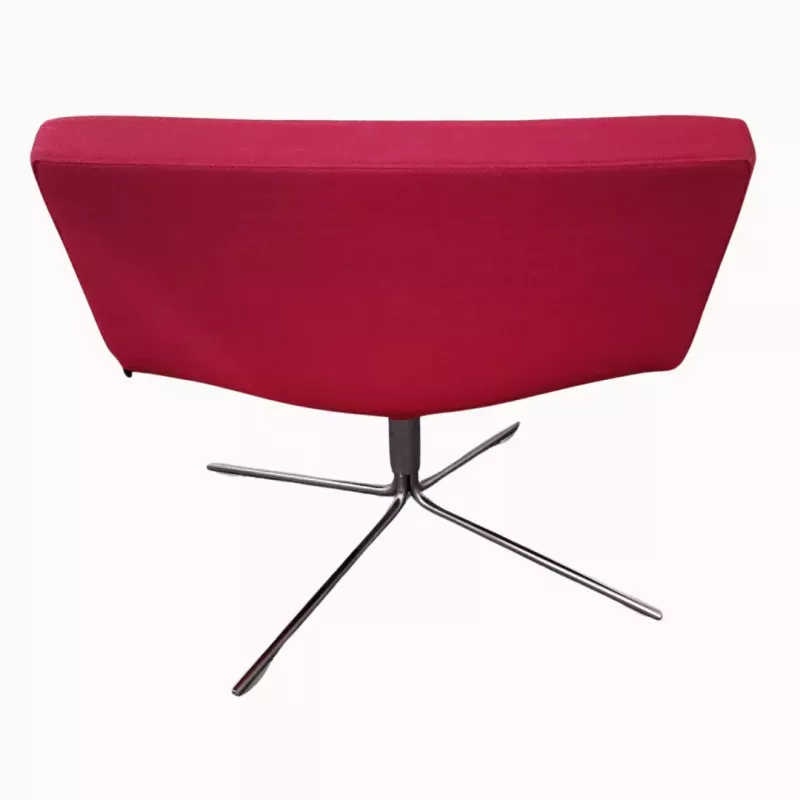 Offecct Chauffeuse en tissu rouge