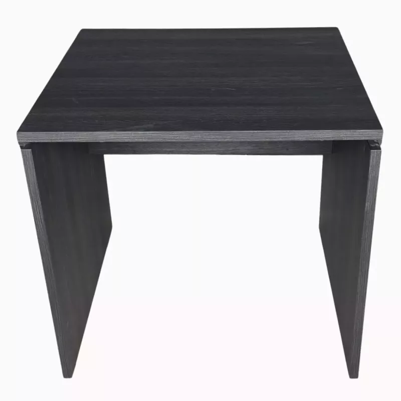 MOKA│Table d'appoint-bureau L 80 x p 80 │Chêne Café