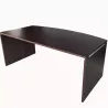 MOKA│Bureau de direction arqué │Chêne Royal Brun