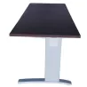 MOKAWE │Bureau droit L 180 - Moka / Gris Alu