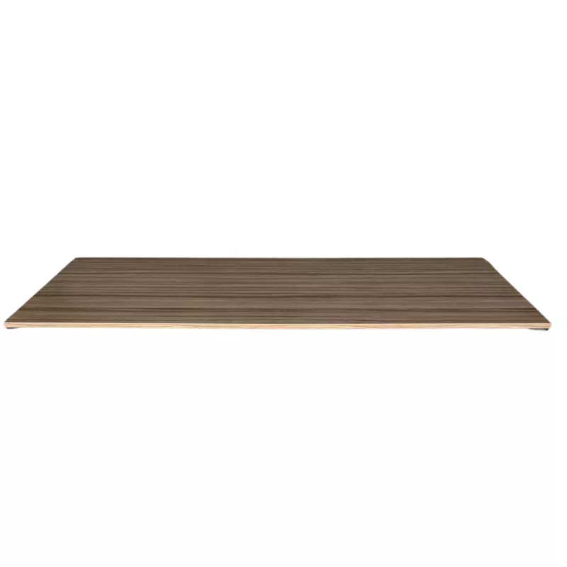 STUL│Structure partagée pour 4 postes L180 x p80 x H 72 cm│Walnut / Gris aluminium