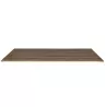 STUL│Structure partagée pour 4 postes L180 x p80 x H 72 cm│Walnut / Gris aluminium