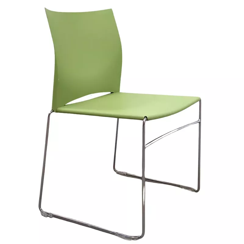 Chaise Mobel linéa en ABS vert pomme