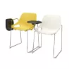 Chaise de collectivité / réunion Rosalie EOL avec tablette ecritoire